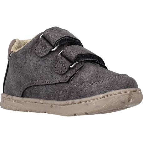 Derby bébé cuir geffo Bleu 800+Brun clair 260+Gris 950 17 - vertbaudet enfant 