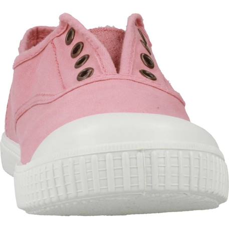 Baskets fille en textile Rose nude 6 - vertbaudet enfant 