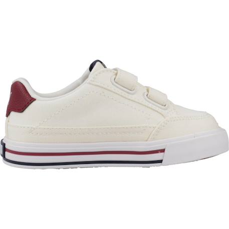 Baskets bébé garçon en textile Beige white 1 - vertbaudet enfant 