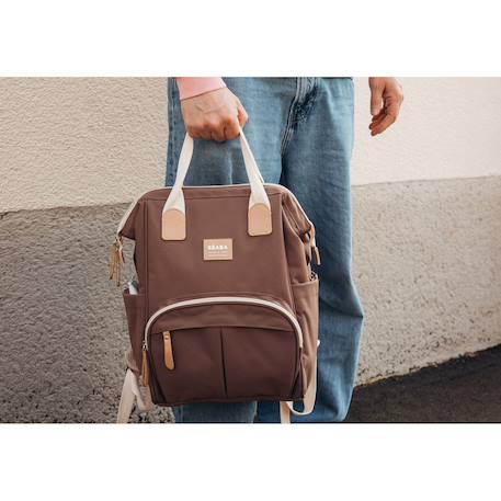 Sac à dos à langer wellington Cacao 2 - vertbaudet enfant 