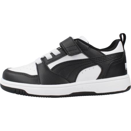 Baskets enfant garçon Noir white 2 - vertbaudet enfant 