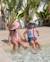 Chapeau enfant en coton protection soleil Rose+Violet 5 - vertbaudet enfant 