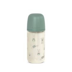 Biberon en verre avec tétine sx pro 240 ml débit s  - vertbaudet enfant