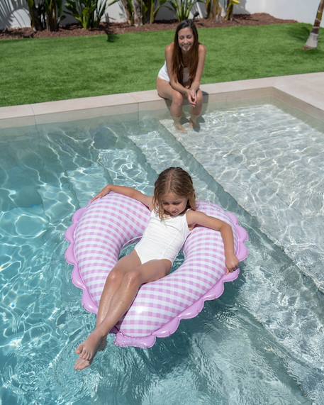Gonflable pour enfants coeur nut pvc double valve Rose 3 - vertbaudet enfant 