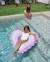 Gonflable pour enfants coeur nut pvc double valve Rose 3 - vertbaudet enfant 