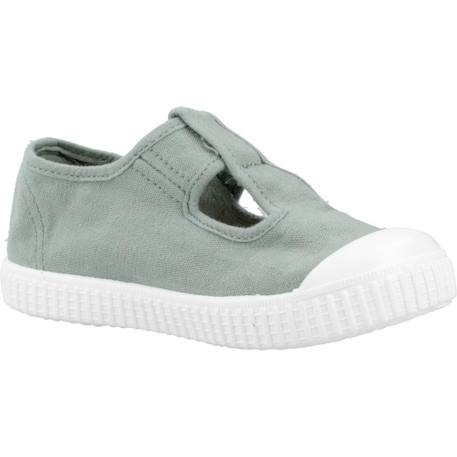 Basket garçon modèle 136625 Beige beige+Blanc blanco+Bleu marino+Vert jade 23 - vertbaudet enfant 