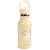 Gourde en acier inoxydable la plage des licornes (350 ml) Jaune, rose, blanc 2 - vertbaudet enfant 