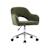 Chaise de bureau enfant à roulettes ajustable tissu chenille - jim kid Beige+Kaki 6 - vertbaudet enfant 