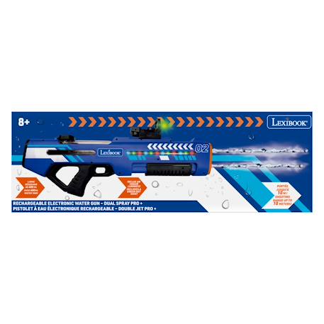Pistolet à eau électronique rechargeable Bleu 2 - vertbaudet enfant 
