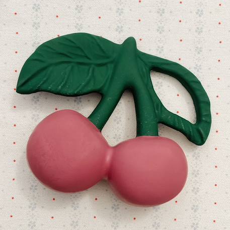 Anneau de dentition cerise Rouge, vert 5 - vertbaudet enfant 