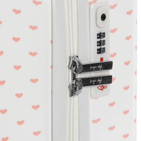 Valise de voyage enfant kitty gelateria Blanc, vert, rose 4 - vertbaudet enfant 