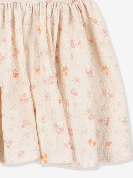 Robe à volants ELIN beige 4 - vertbaudet enfant 