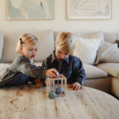 Boîte à formes shape élastique Multicolore 4 - vertbaudet enfant 