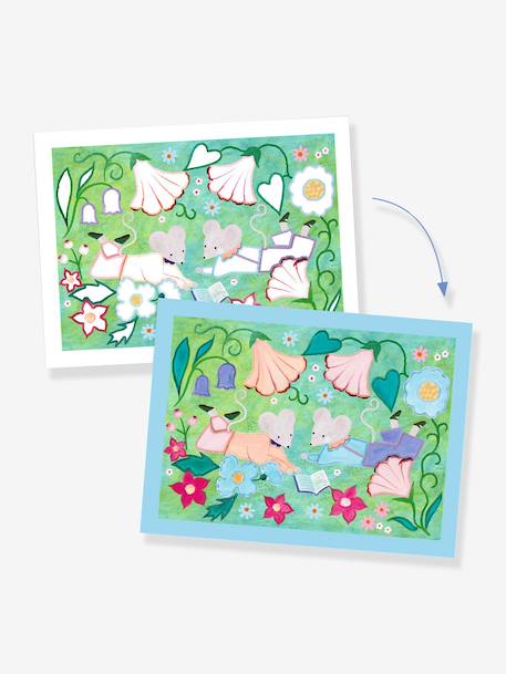 Peinture palette rêverie bleu 3 - vertbaudet enfant 