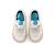 Sneakers garçon fermeture à lacets + scratch Bleu ciel+Blue marine+Noir - Bleu+White 20 - vertbaudet enfant 
