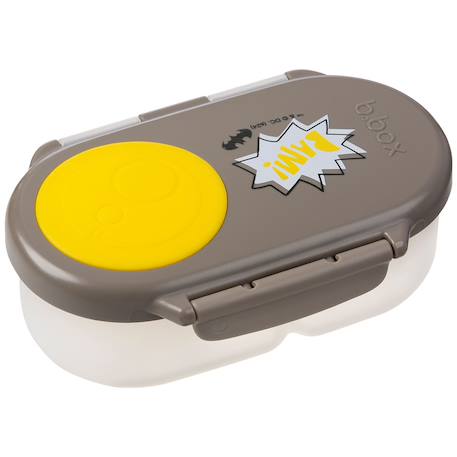Boîte à goûter enfant Batman Gris, jaune, noir 2 - vertbaudet enfant 