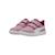 Baskets basses  à scratch Poised rose puma blanc berry 3 - vertbaudet enfant 