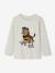 T-shirt manches longues garçon blanc chiné+bordeaux+gris ardoise 1 - vertbaudet enfant 