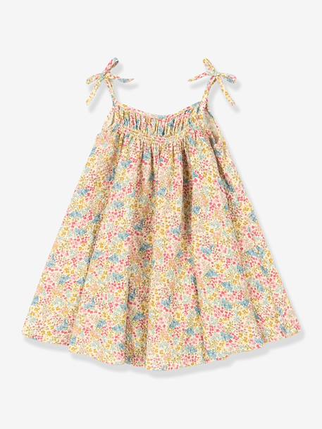 Robe à bretelles Vivian jaune 1 - vertbaudet enfant 
