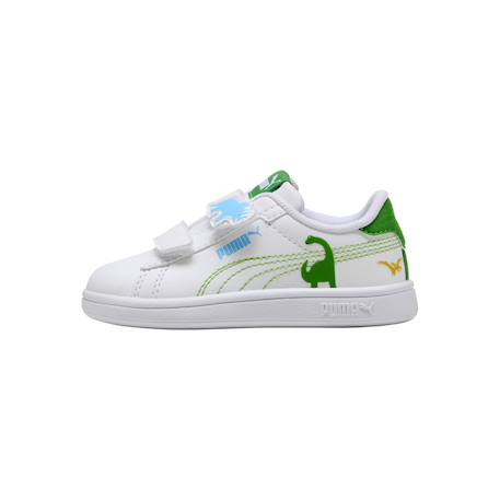 Baskets basses à scratch Blanc vert fruit 2 - vertbaudet enfant 
