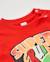 T-shirt garçon en maille avec graphisme sur le devant Rouge 3 - vertbaudet enfant 