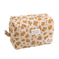 Puériculture-Trousse de toilette en gaze de coton imprimé léopard - leopard