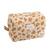 Trousse de toilette en gaze de coton imprimé léopard - leopard Ecru/noir+Ecru/rose 7 - vertbaudet enfant 