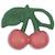 Anneau de dentition cerise Rouge, vert 3 - vertbaudet enfant 