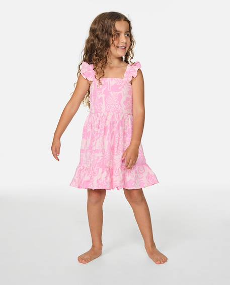Robe surf magic fille Begonia pink 1 - vertbaudet enfant 