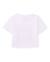 T-shirt fille en maille au design tropical Blanc 2 - vertbaudet enfant 