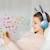 Casque lumineux pliable bluetooth et filaire bluey avec limitation du volume MULTICOLORE 5 - vertbaudet enfant 