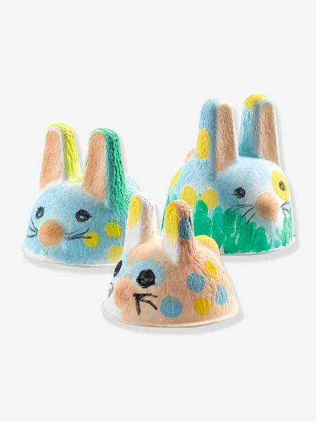 Peindre avec ses doigts trio de lapinous beige 2 - vertbaudet enfant 