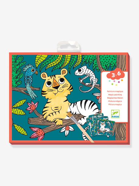Peinture magique à révéler jungle vert 1 - vertbaudet enfant 