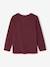 T-shirt manches longues garçon blanc chiné+bordeaux+gris ardoise 5 - vertbaudet enfant 