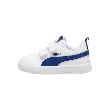 Baskets basses  à scratch Blanc clyde royal 2 - vertbaudet enfant 