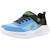 Basket garçon synthétique lumineuse à led Bleu bkbl+Noir bblm+Noir et jaune 4 - vertbaudet enfant 