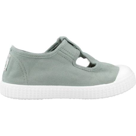 Basket garçon modèle 136625 Beige beige+Blanc blanco+Bleu marino+Vert jade 19 - vertbaudet enfant 