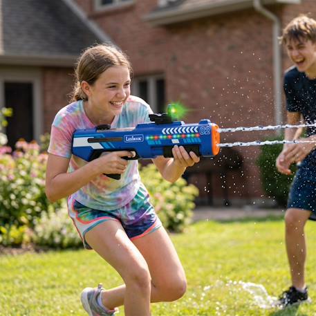 Pistolet à eau électronique rechargeable Bleu 4 - vertbaudet enfant 