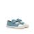 Sneakers garçon fermeture à lacets + scratch Bleu ciel+Blue marine+Noir - Bleu+White 4 - vertbaudet enfant 