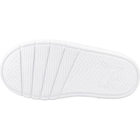 Baskets courtflex v3 v inf Marine+Puma marine puma blanc rouge 12 - vertbaudet enfant 