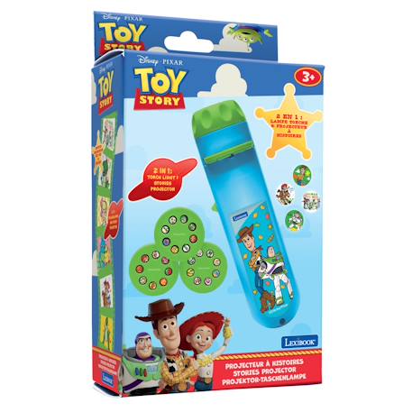 Projecteur à histoires et lampe torche toy story Bleu 3 - vertbaudet enfant 
