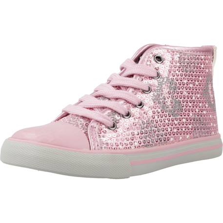 Basket fille modèle cristy Rose 100 4 - vertbaudet enfant 