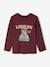 T-shirt manches longues garçon blanc chiné+bordeaux+gris ardoise 4 - vertbaudet enfant 