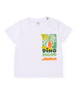Garçon-T-shirt, polo, sous-pull-T-shirt garçon en maille avec graphisme palmier