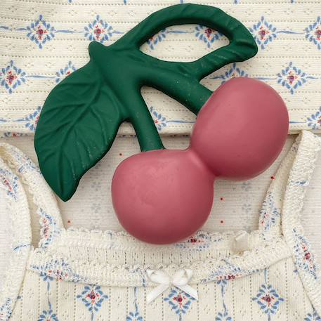 Anneau de dentition cerise Rouge, vert 4 - vertbaudet enfant 