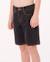 Short en jean hyped up 20' enfant Washed black+Washed blue 2 - vertbaudet enfant 