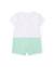 Barboteuse en tricot pour nouveau-né avec détail brodé Blanc 2 - vertbaudet enfant 