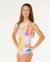 Maillot de bain une pièce manches courtes fille malibu Multico 2 - vertbaudet enfant 