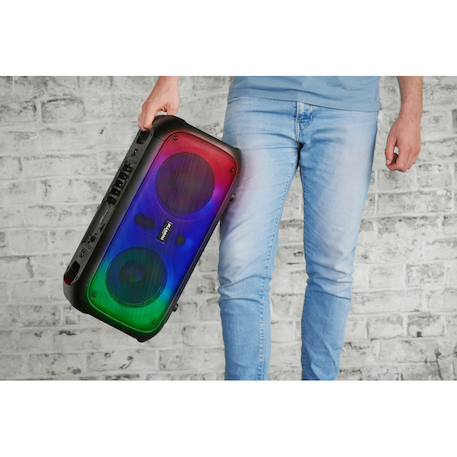 Enceinte ado lumineuse à bandoulière et micro Noir 4 - vertbaudet enfant 