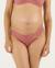 Tanga taille basse de maternité skin Chocolat+Latte+Rose 16 - vertbaudet enfant 